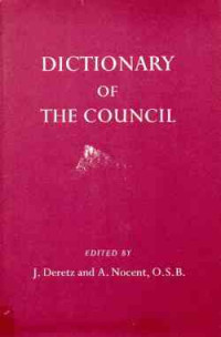 Dictionary of the council, c.1-2